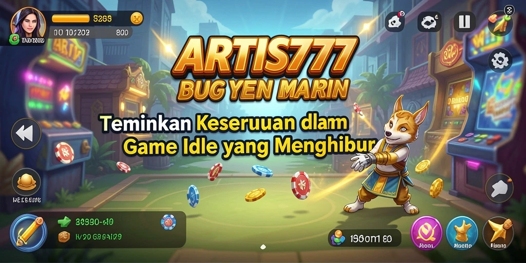 Screenshot utama ARTIS777 menampilkan gameplay Idle yang menarik.