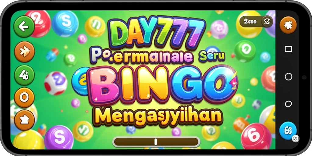 Tampilan menarik dari gameplay Bingo di DAY777 yang menggugah semangat.