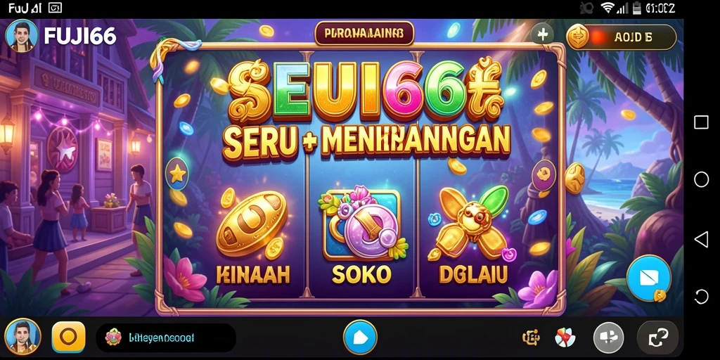 Screenshot gameplay FUJI66 menampilkan pengalaman bermain Slot yang seru.