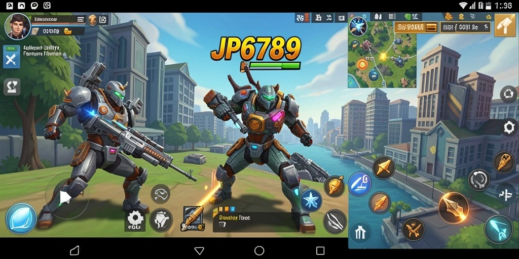 Screenshot JP6789 menampilkan tampilan antarmuka aplikasi Utility.