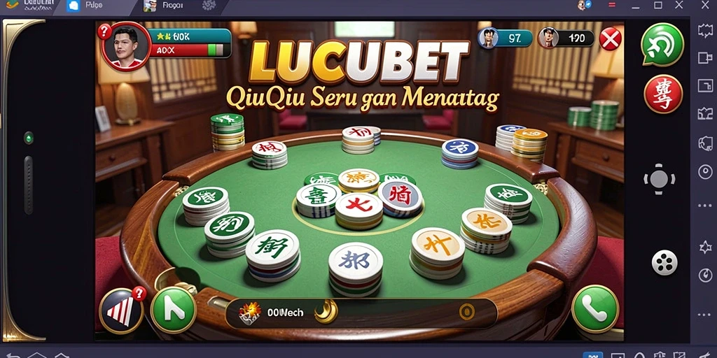 Screenshot gameplay QiuQiu di LUCUBET yang seru dan menarik.