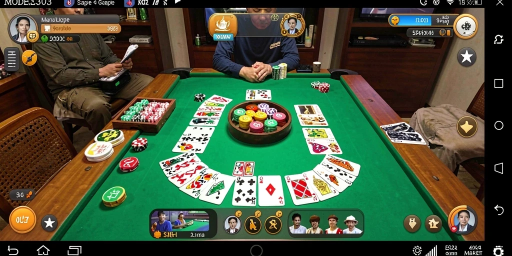 Tampilan gameplay seru dan interaktif dari aplikasi MODE303.