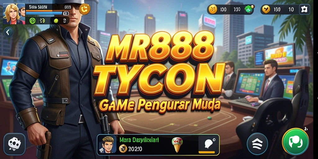 Tampilan gameplay Tycoon yang seru dan penuh strategi.
