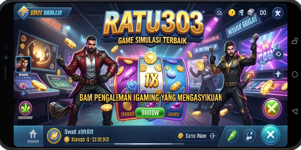 Screenshot gameplay menunjukkan aksi menarik dalam RATU303.