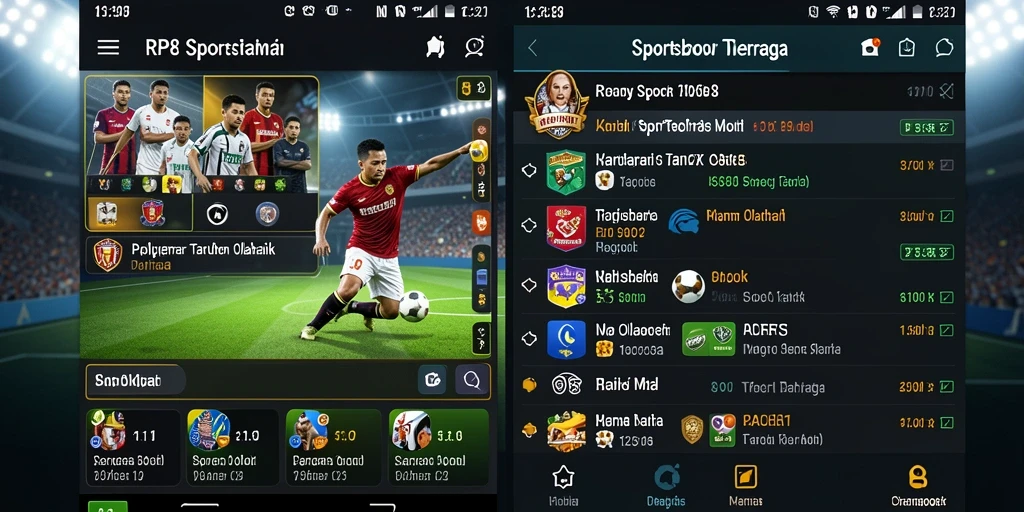 Tampilan gameplay RP8 yang menegangkan saat memasang taruhan.