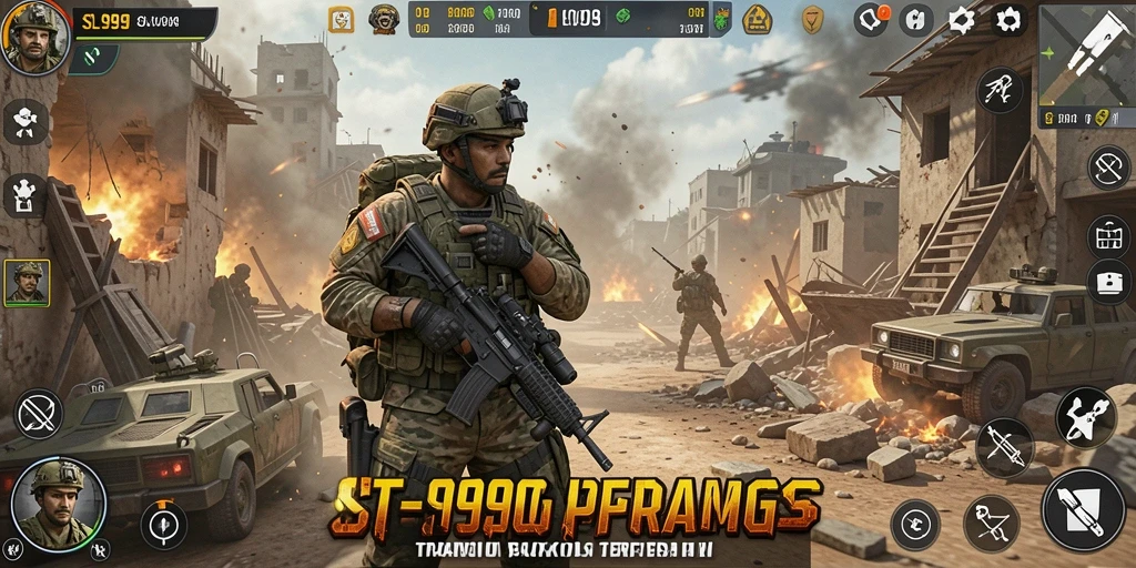 Tampilan menarik dari gameplay SL999 menampilkan taktik yang mendebarkan.